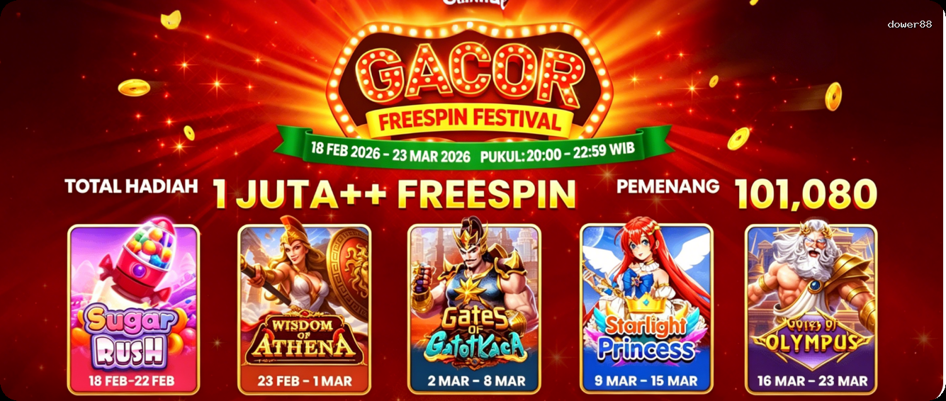 Login dower88 Sekarang Bonus Melimpah